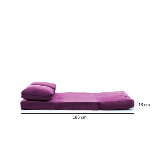 Canapea pat Taida Purple