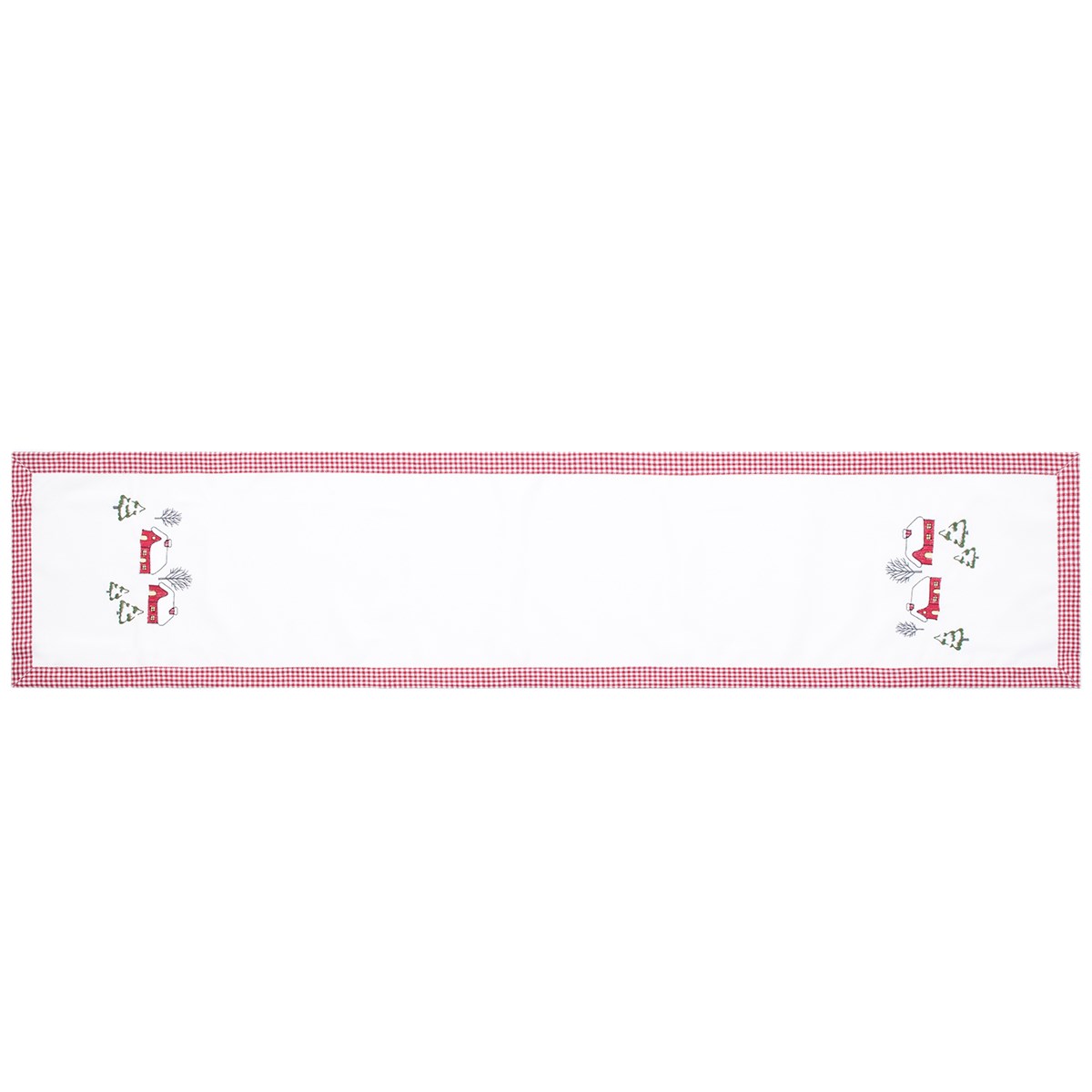 Forbouty Vianočný obrus Chalúpky, 35 x 160 cm, 35 x 160 cm