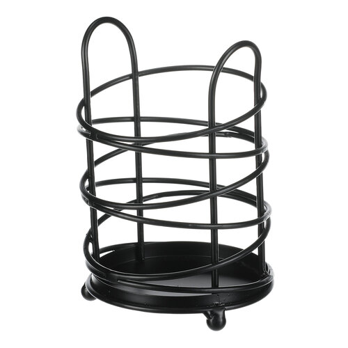 Autronic Suport metalic rotund pentru bucătărie,negru