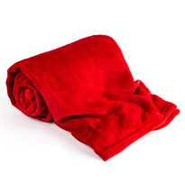 Light Sleep takaró, piros, 150 x 200 cm
