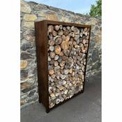 Stora Záhradný drevník 120 x 80 x 40 cm, corten CORGARDEN 1037