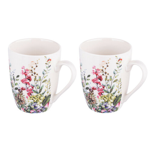 Altom 2dílná sada hrnků Floral, 300 ml