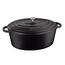 Kela Pekáč liatinový s pokrievkou CALIDO 36 x 29 cm, čierna