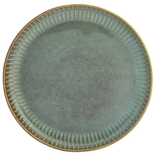 Altom Porcelánový dezertný tanier Reactive Sage, 20,5 cm