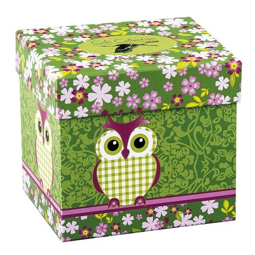 OWL 3dielna čajová súprava v darčekovej krabičke