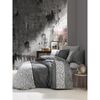 BedTex Bombažno posteljnina Natura siva, 220 x 200cm, 2 kos 70 x 90 cm