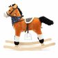 Cal balansoar cu melodie si esarfa Baby Mix Fulger, 72x 55 cm