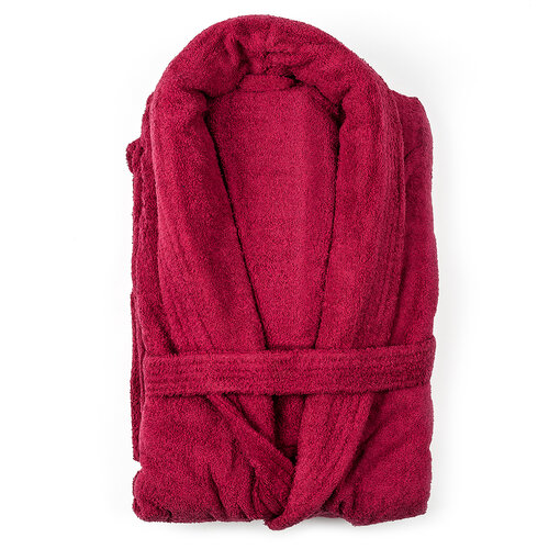 Halat de baie roșu, XL