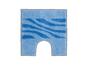 Dywanik na WC Grund THUNI, niebieski, 55 x 55 cm