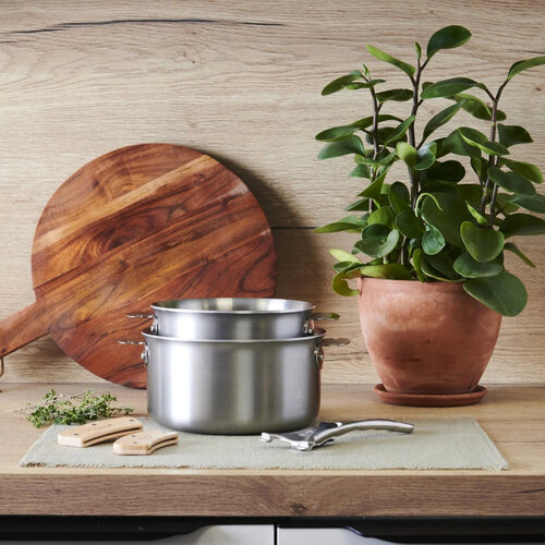 De Buyer 3660.02 LOQY abnehmbares Griffpaar, Holz