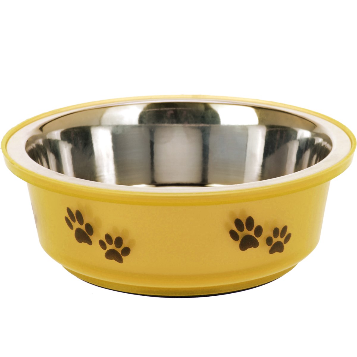 Miska pre psa žltá, 400 ml