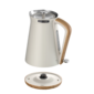 Concept RK3310 czajnik bezprzewodowy nierdzewny Nordic, 1,7 l, beżowy