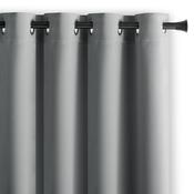 Restilo függöny Blackout EYELETS, ezüst, 140 x 245 cm