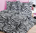 Bavlnené obliečky Zebra, 140 x 220 cm, 70 x 90 cm
