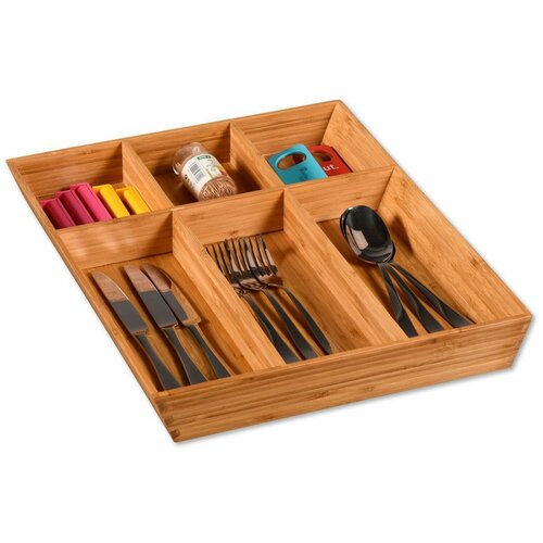 Kesper 58088 Comodă cu 6 compartimente, 35 x 43 x5 cm