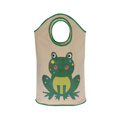 Sac depozitare jucării Broască, 39 x 69 x 25,5 cm