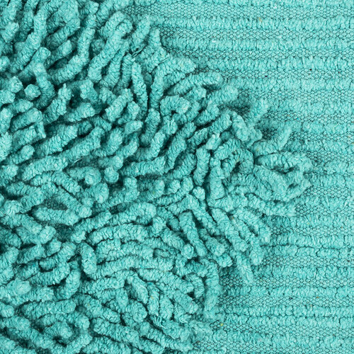 Kúpeľňová predložka Mia tyrkysová, 45 x 75 cm