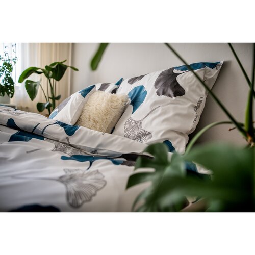 Satin-Bettwäsche Ema Ginko140 x 200 cm, 70 x 90 cm