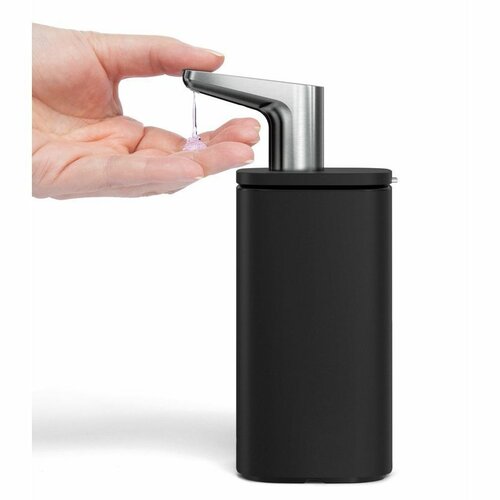 Simplehuman Dozirnik za milo s črpalko 473 ml, črn
