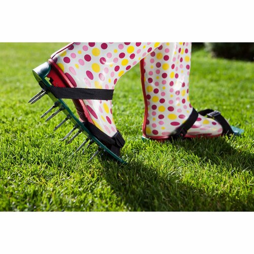 Sixtol Provzdušňovač trávníku na obuv Grass Air,30 x 12 cm