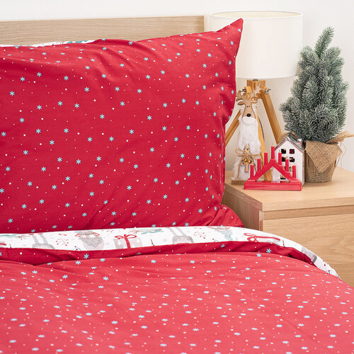 4Home Bavlněné povlečení Christmas Elf, 140 x 200 cm, 70 x 90 cm