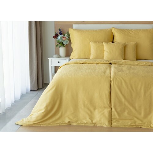 Matějovský Posteljnina iz bambusovega damaskaSofie Camel Gold, 140 x 220 cm, 70 x 90 cm