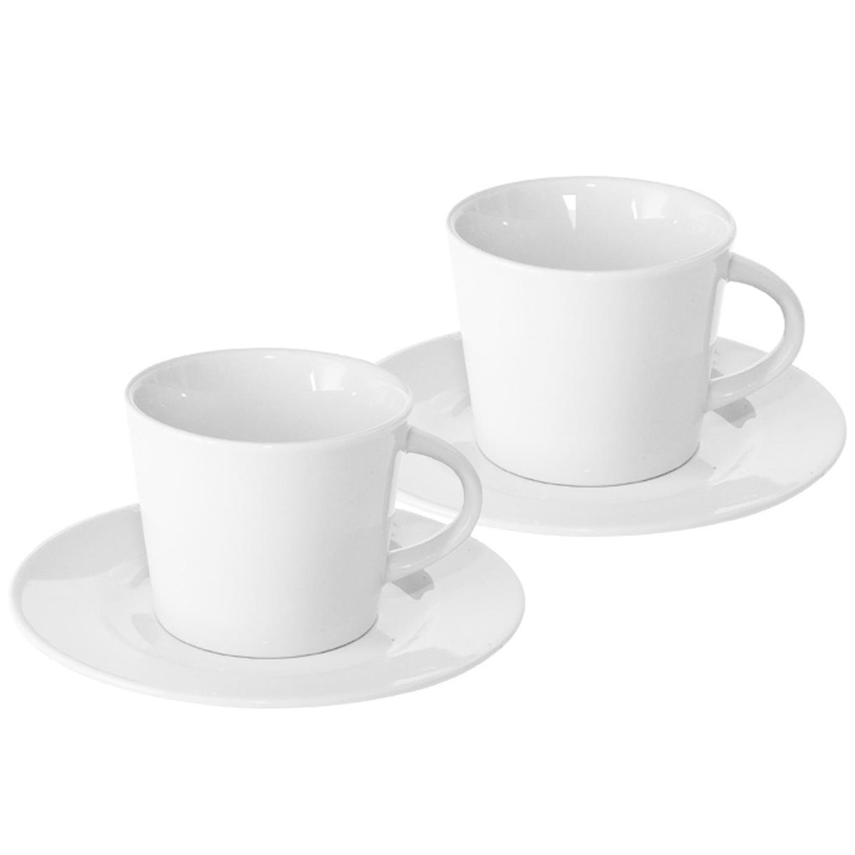 Orion Porcelánová šálka s podšálkou 180 ml, 2 ks