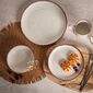 Altom Porzellan-Dessertteller Reaktiv Ivory, 19,5 cm