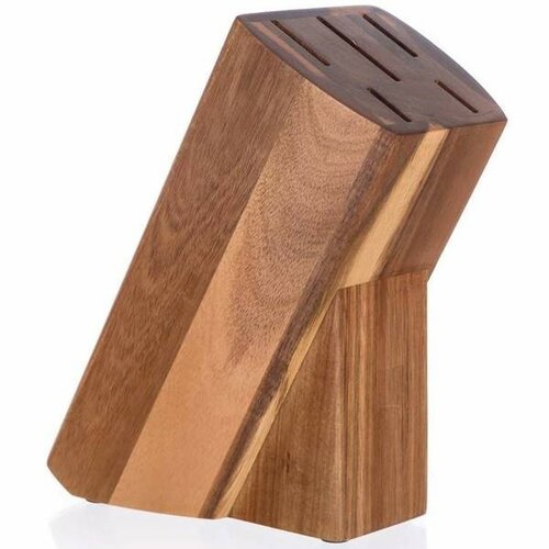 Suport cuțite Banquet BRILLANTE Acacia 23 x 11 x 10 cm
