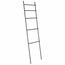 SAPHO SE121 Suport prosop Debut 50 x 186 x 3,2 cm,negru mat