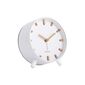 Ceas cu alarmă Karlsson 5943WH de design 11 cm ,alb