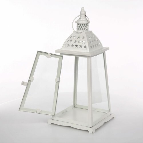 Altom Kovový dekoratívny lampáš Fabio, 26,5 cm
