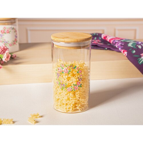 Altom Скляна ємність Charlotta 600 мл, рожевий