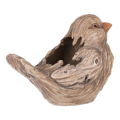 Ovitek za cvetje Ptáček, 19 x 15 x 13 cm,poliresin