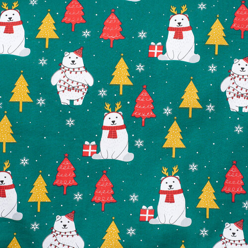 4Home Polar Bear pamut ágyneműhuzat, 140 x 200 cm, 70 x 90 cm