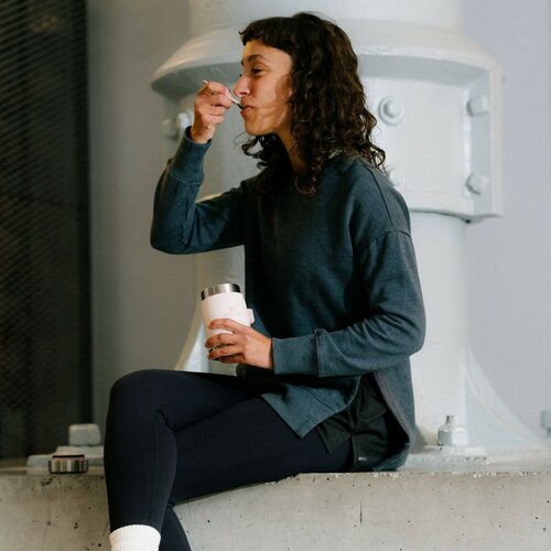 STANLEY Termoska jídelní 400 ml se lžící/vidličkou Rose Quartz