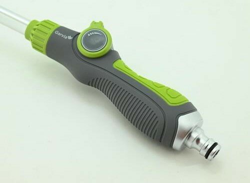 Garvia Pistolet zraszający Circular Metal/Plastic, 8 funkcji z przedłużką