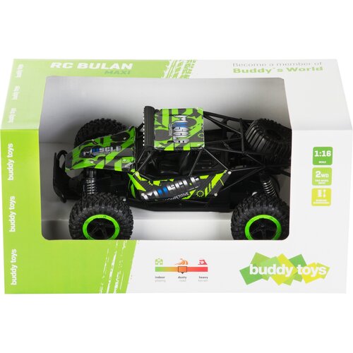 Buddy Toys BRC 16.511 Mașină telecomandată RCBulan Maxi, verde