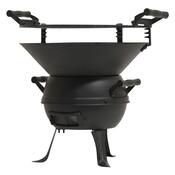 Cattara 13023 Žar na lesni oglje Kettle, 48 x 37 x36 cm