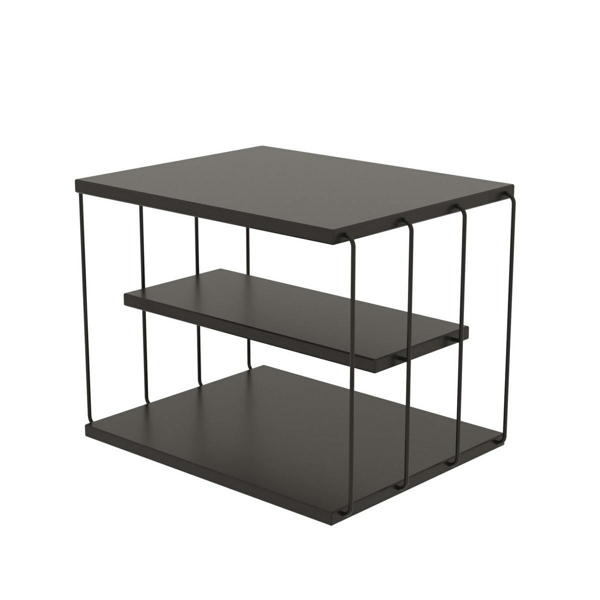 Odkladací stolík Lifon Anthracite and Black