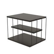 Măsuță de depozitare Lifon Anthracite and Black