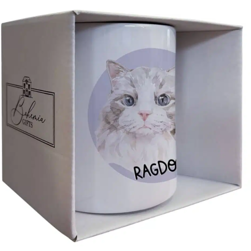 Bohemia Gifts Керамічний кухоль - Ragdoll, 350 мл