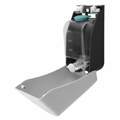 AQUALINE 1319-74 Emiko dozirnik za tekoče milo,stenski 400 ml, bel