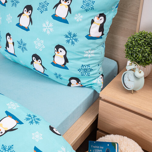 4Home froté rjuha svetlo modra, 180 x 200 cm