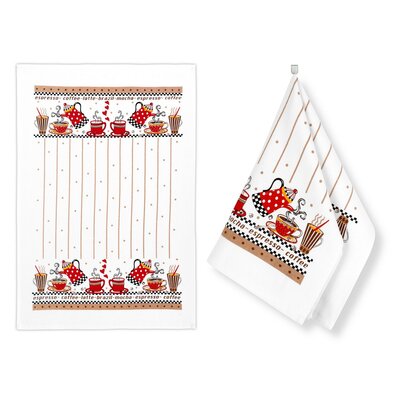 Bellatex Kuhinjska krpa Latte, 40 x 60 cm, set 2kos