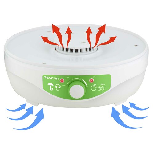 Sencor SFD 790WH élelmiszer-szárítóhőszabályozóval, fehér