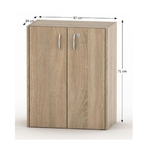Schrank mit Schloss TEMPO ASISTENT, Eiche Sonoma