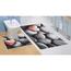 Dywanik łazienkowy Ciemne kamienie 3D, 60 x 100 + 60 x 50 cm