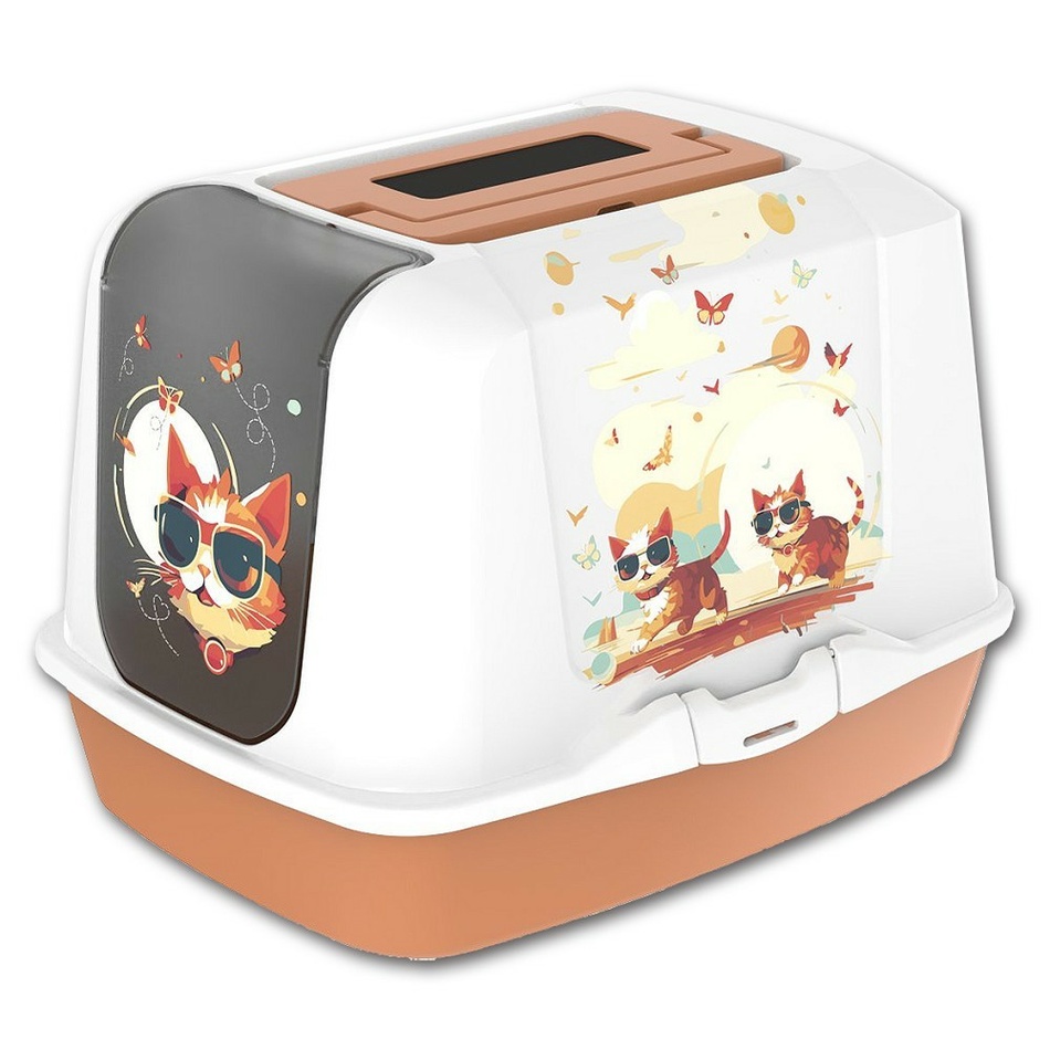 Moderna WC macskáknak Trendy Indy&Louise , 50x 39 x 37 cm