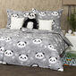 Lenjerie crep 4Home Nordic Panda, 140 x 200 cm, 70 x 90 cm